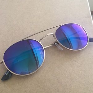 Aviator Round Sunglasses